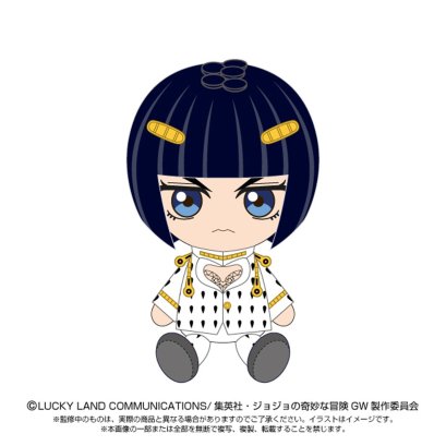 fanfigs_bandai_nui_chibi_plush_toy_jojo_s_bizarre_adventure_golden_wind_bruno_bucciarati