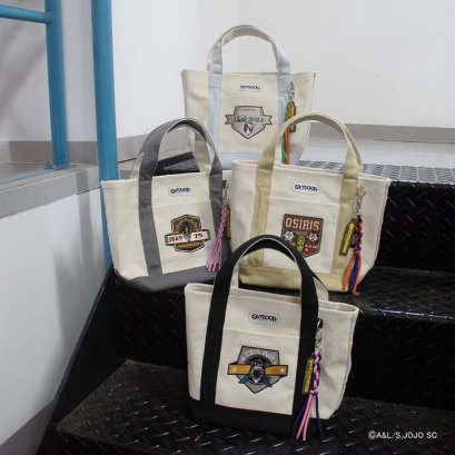 [ราคา 2,600/มัดจำ 2,100] OUTDOOR, กระเป๋าโท้ท, สแตนด์, โจโจ้ ล่าข้ามศตวรรษ, นักรบประกายดาว, Loward Special Collection, Jojo's Bizarre Adventure, Stardust Crusaders, Stand Motif Tote Bag
