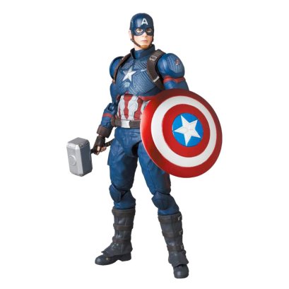 [ราคา 3,300/มัดจำ 2,000][พฤษภาคม2564] Avengers: Endgame, MAFEX No.130 Captain America , โมเดล แอคชั่น ฟิกเกอร์, อเวนเจอร์ส เผด็จศึก, กัปตันอเมริกา