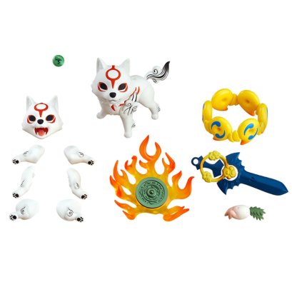 [NEW] NENDOROID AMATERASU OKAMI DX Version, โมเดล แอคชั่น ฟิกเกอร์, เนนโดรอยด์, อมาเตราซุ โอกามิ