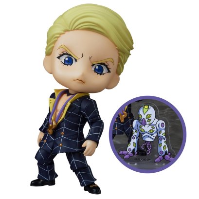 [ราคา 2,650/มัดจำ 1,200][ล๊อตญี่ปุ่น][ธันวาคม2563] Nendoroid, JOJO, Prosciutto, Exclusive Version, Jojo&#039;s Bizarre Adventure Part 5, Golden Wind, โมเดล เนนโดรอยด์ โจโจ้ ล่าข้ามศตวรรษ ภาค 5, สายลมทองคำ, โปรชู้ท