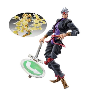 [OPENED] SAS JOJO Dio Version Black, JoJo&#039;s Bizarre Adventure Part 3, Stardust Crusaders, โมเดล ฟิกเกอร์ โจโจ้ ล่าข้ามศตวรรษ ภาค 3 นักรบประกายดาว, ดีโอ ชุดดำ