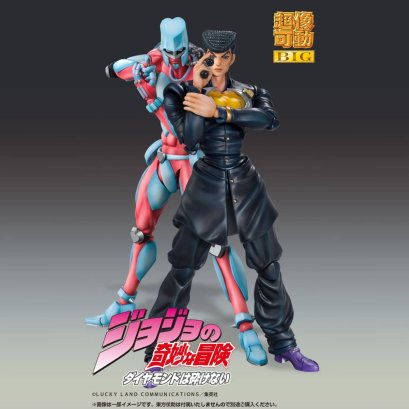 fanfigs_medicos_entertainment_super_action_statue_BIG_SAS_jojo_bizarre_adventure_diamond_is_unbreakable_higashikata_josuke_crazy_diamond