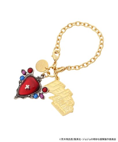 [Price 1,950/Deposit 1,650] Samanthavega, Bag Charm, Aja Red Stone, Jojo&#039;s Bizarre Adventure Part 2, Battle Tendency