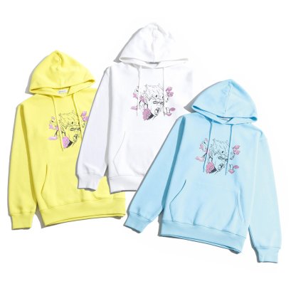 [ราคา 1,650/มัดจำ 1,000] JOJO WEGO Giorno Giovanna Sweater Hoodies, เสื้อฮู้ด โจรูโน่ โจบาน่า, โจโจ้ ล่าข้ามศตวรรษ ภาค 5, Jojo's Bizarre Adventure Part 5, Vento Aureo, Golden Wind