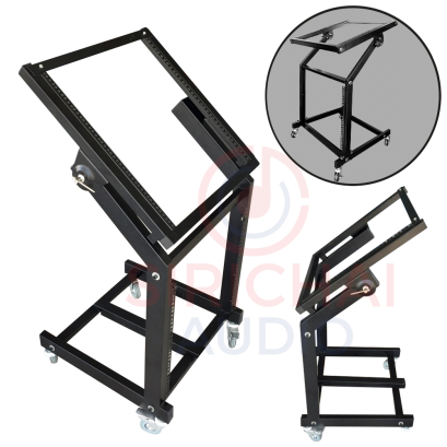 AUDIO RACK แร็คเปลือย NTS รุ่น ST9 พร้อมล้อ