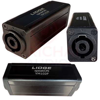 ตัวต่อกลางสปีคคอน แจ๊คต่อแบบเหลี่ยม LIDGE รุ่น YM102F