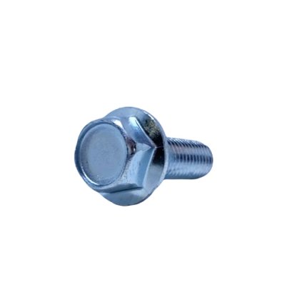 Steel Zinc Cr+3 Flange head hexagon bolt