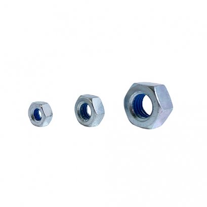 Steel Zinc Cr+3 Nylok Hexagon nut