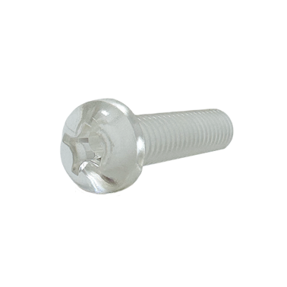 polycarbonate pan head screw ポリカ　ﾅﾍﾞ小ねじ