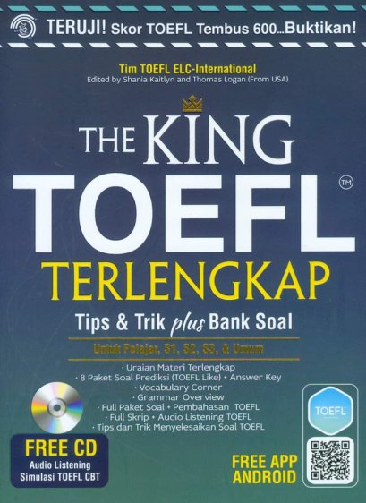 THE KING TOEFL TERLENGKAP + CD