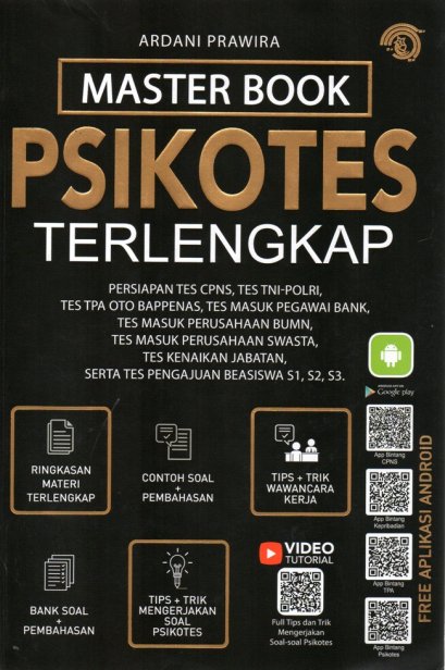 MASTER BOOK PSIKOTES TERLENGKAP