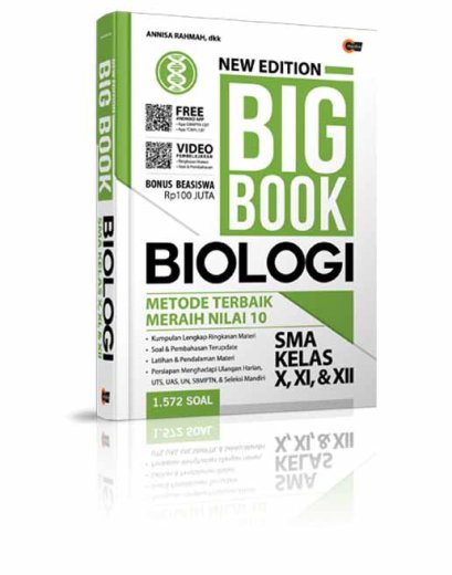 NEW EDITION BIG BOOK BIOLOGI SMA KELAS X, XI &XII