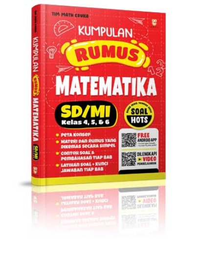 KUMPULAN RUMUS MATEMATIKA SD/MI KELAS 4,5, & 6