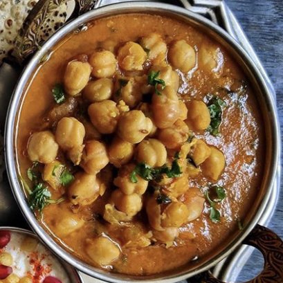 Chana masala - chickpeas curry