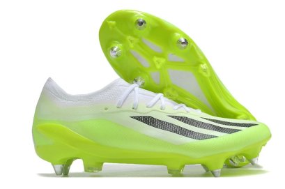Adidas X Crazyfast.1 SG Crazyrush - Footwear White/Core Black/Lucid Lemon