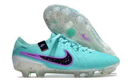 Nike Tiempo Legend 10 Elite FG Peak Ready - Ice Blue/Puple/White