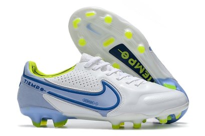 Nike Tiempo Legend 9 Elite FG 'The Progress Remix' - White Grey/Blue