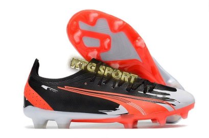Puma Ultra Ultimate FG/AG Ran Out Of Ink - Black/Red/White