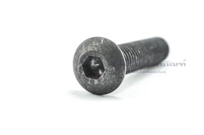 น็อตหัวจมกลมดำ 5/16"x1.1/2"