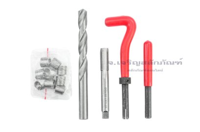 ชุดซ่อมเกลียว ขนาด M12x1.25 (ดอกต๊าป สปริงซ่อมเกลียว ดอกสว่าน ตัวแทง ขันศร)