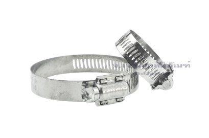 เข็มขัดรัดท่อสแตนเลส MGM ขนาด 17-32 mm รุ่นสแตนเลสทั้งตัว