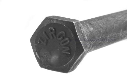 น็อตเหลี่ยมดำแข็ง ขนาด 3/4"x 10" เกลียว 10 (BSW/NC)  เกลียวไม่ตลอด