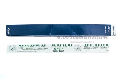 พลาสติกเกจวัดเคลียเรนซ์ สีเขียว MPG1  ขนาด 0.001"-0.003"