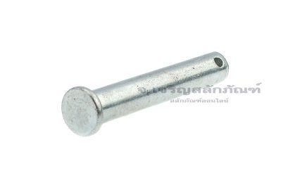 สลักหัวแบนกลม-ปิ๊นหัวแบน (Steel Clevis Pin) ขนาด 10x60