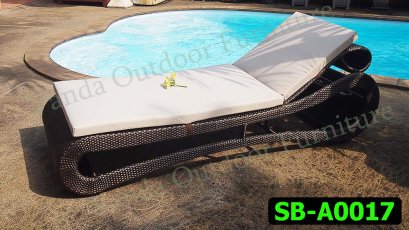 Rattan Sun Lounger/Bed Product code SB-A0017