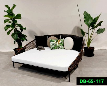 Rattan Daybed  set Product code DB-65-117