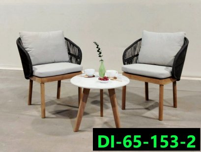 Dining set/coffee set, artificial rattan, product code DI-65-153-2