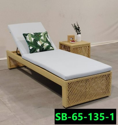 เตียงสระน้ำ/เตียงนอน หวายเทียม รหัสสินค้า SB-65-135-1