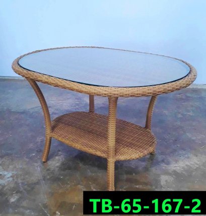 โต๊ะหวายเทียม รหัสสินค้า TB-65-167-2