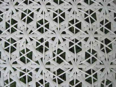 Rattan flower pattern sheet