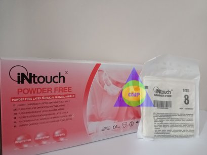 SARUNG TANGAN STERIL INTOUCH POWDER FREE SIZE 8