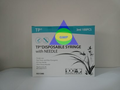 TOP POINT DISPOSABLE SYRINGE WITH NEEDLE