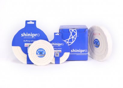 Shinipro Muslin cotton buffing polishing wheel Medium Soft - S1