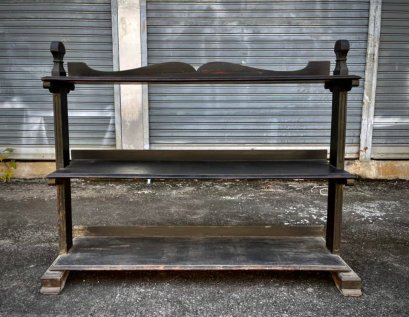 LBK10 Antique Wooden Rack