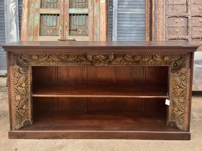 LBK22 Carved Display Cabinet From India