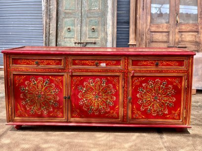 Painted Wooden Sideboard