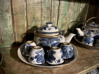 DCI141 Chinese Porcelain Teapot Set