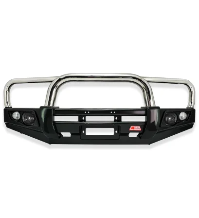 Falcon Bar 707-01 Premium Stainless Steel Triple Loops - With Fog Lights