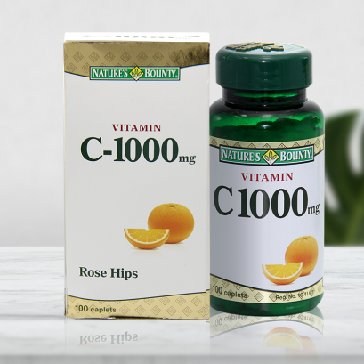 Nature’s Bounty  Vitamin C  1000 mg.  (Rose Hips) 100 Caplets