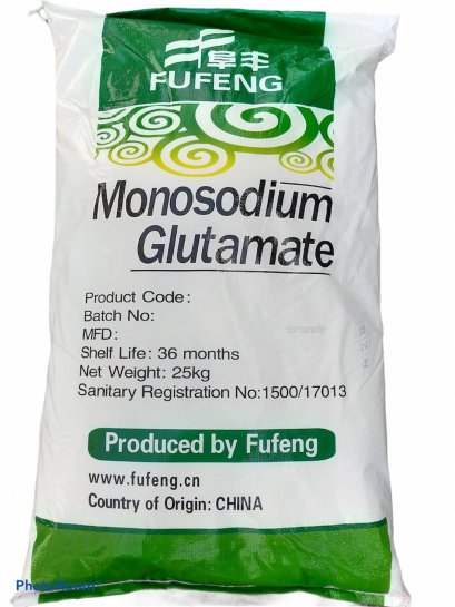 ผงชูรส monosodium glutamate (MSG)