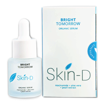Skin-D Organic Serum เซรั่มช่วยให้ผิวหน้าแลดูกระจ่างใส