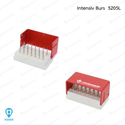 Intensiv Diamaond Burs Tray 20pc. Ref No. 5205L (Flame)