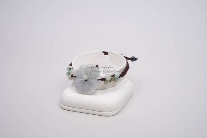 Myanmar jade หยกพม่า สายสีน้ำตาล Bracelet / Clearance