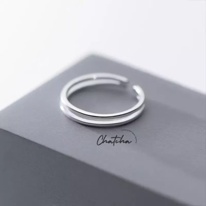 Silver Ring แหวนเงินแท้ 925 รุ่น CC08