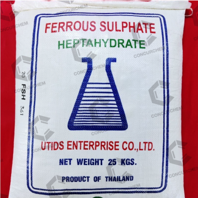 เฟอรัส ซัลเฟต FeSO₄.7H₂O (Fe 19.8%)
